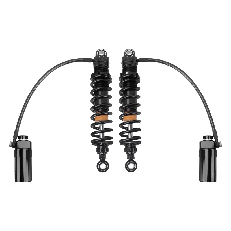 

Adjustable Rear Shocks Suspension with Remote Reservoir for Touring Street Road Glide Ultra 2014-Up