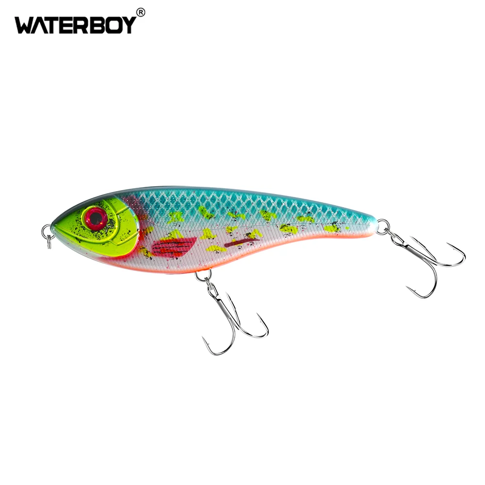 10 cm 27 g 12 cm 33 g Langsam sinkende VIB Neue Jerkbait Angelköder Stille Köder Hechtköder Künstliche Wobbler Pesca Leurre Barsch