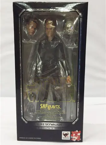 SHF फिगर ल्यूक स्काईवॉकर एक्शन फिगर ब्लैक सीरीज़ एक्शन फिगरिन जॉइंट्स मॉडल खिलौने गिफ्ट 15cm 12 best sales ल्यूक स्काईवॉकर का चित्र - №2