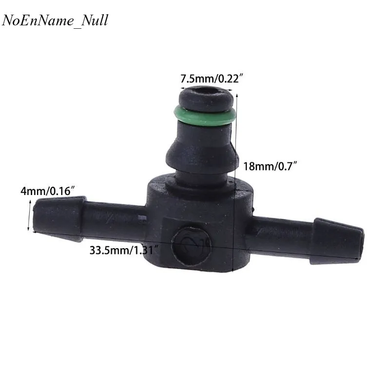10 Pcs T Type Connector Pipe Hose Joiner Tube Fuel For Bosch 110 Series Injector