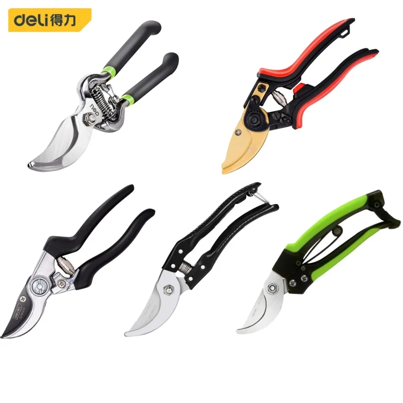 8/8.5 Inch Heavy-duty Pruning Shears Multifunction Scissors for Branches Bonsai Fruit Tree Trunks Gardening Hand Pruning Tool