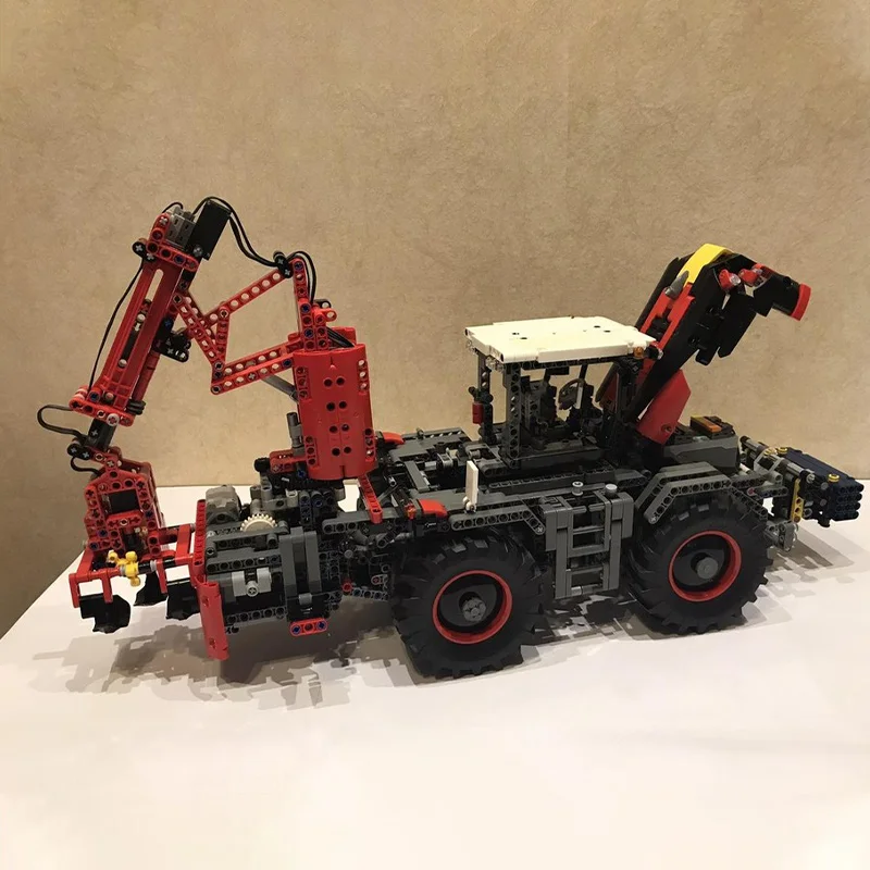 2140pcs MOC CLAAS XERION 5000 Technic Building Blocks Construction collector Space imagination up Christmas toy Gift Assemble