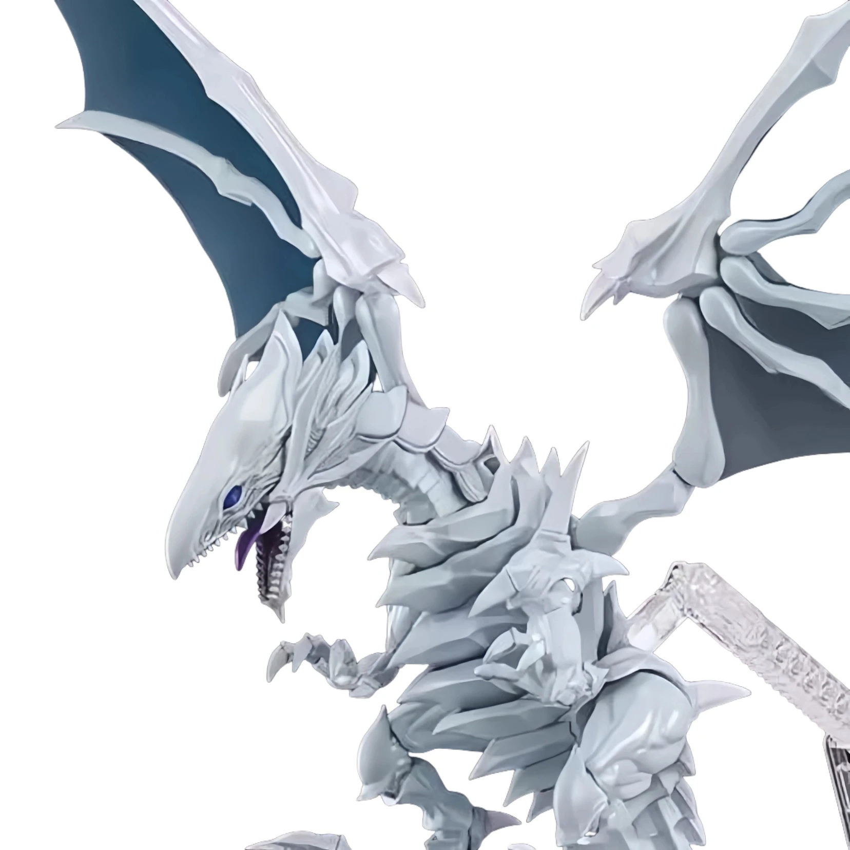 Yu-Gi-Oh Arrogant Dragon Blue-Eyes White Dragon Montagemodellfigur – Desktop-Dekoration, ideales Weihnachts- oder Geburtstagsgeschenk