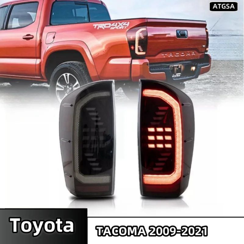 Auto parts for  Toyota taillights TACOMA 2009-2021 new upgrade non-destructive installation of LED running lights