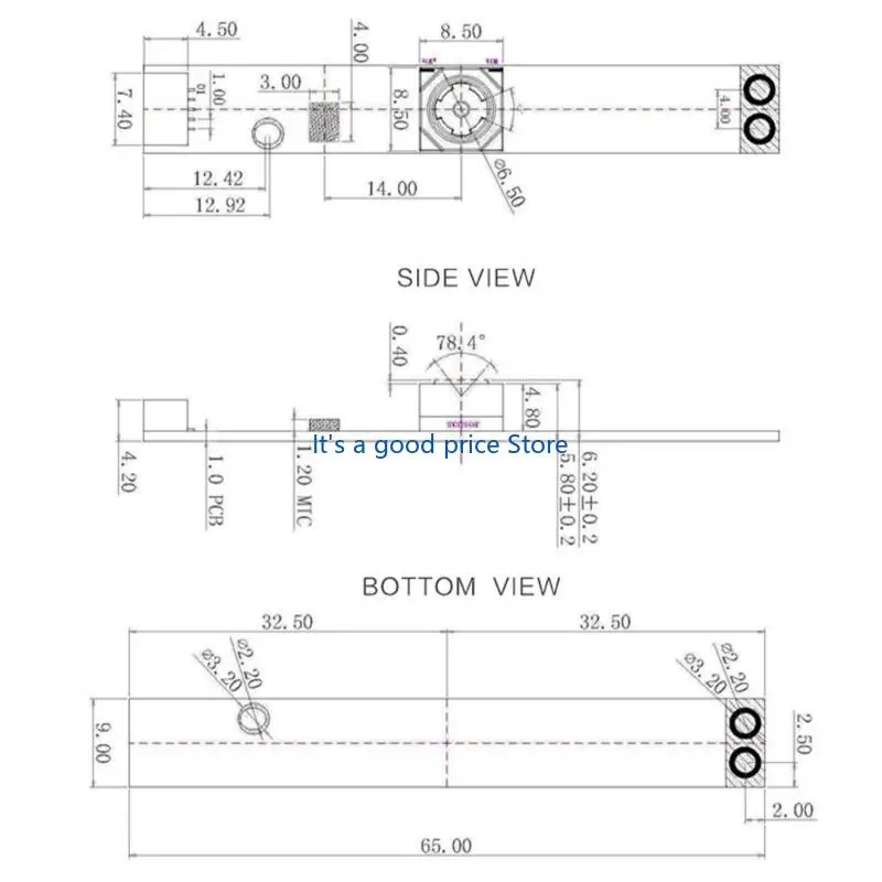  Versatility 13MP USB Camera Module 4K AutoFocus for Multiple Platforms Laptop