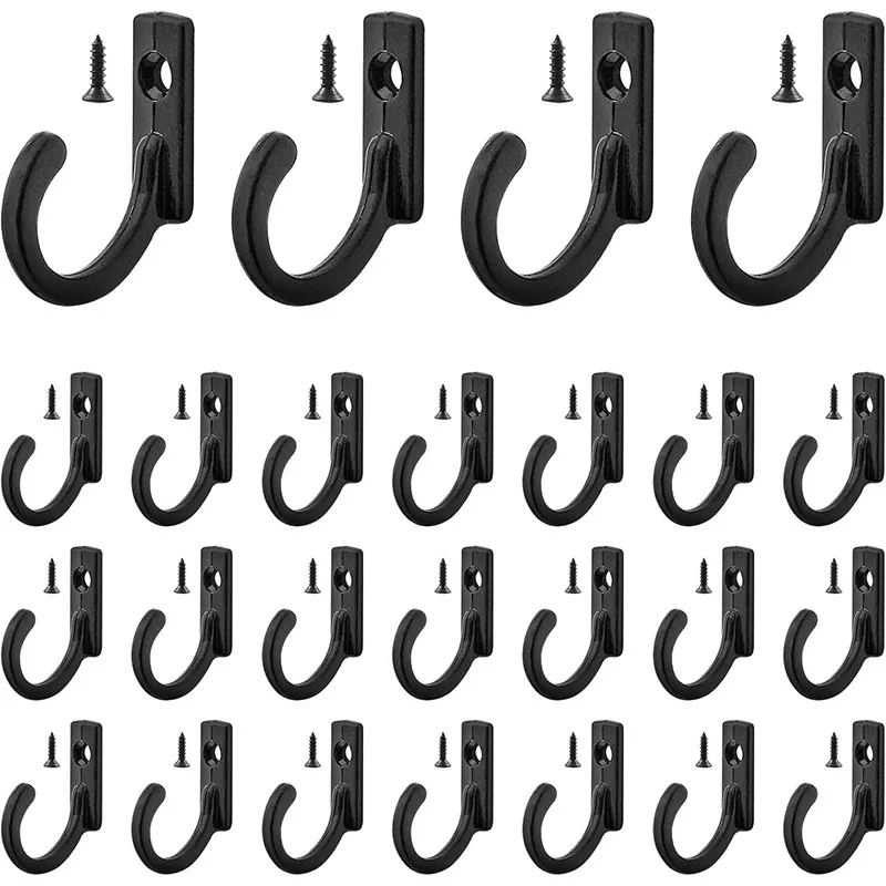 خطاف حائط بمخلب واحد مصنوع من سبائك الزنك للتعليق للقبعات والمناشف والمفاتيح والأوشحة والمجوهرات المناسبة للتنظيم المنزلي