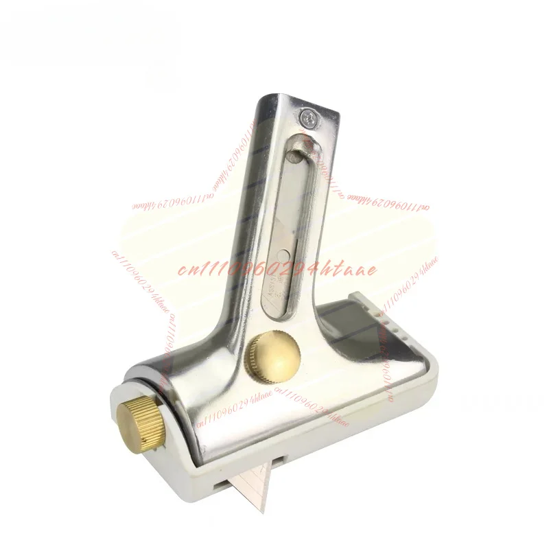 Edge Pusher Device PVC Plastic Floor Slicing Construction Tool  Manual Corner Closing Push Knife Push Knife Against The Wall