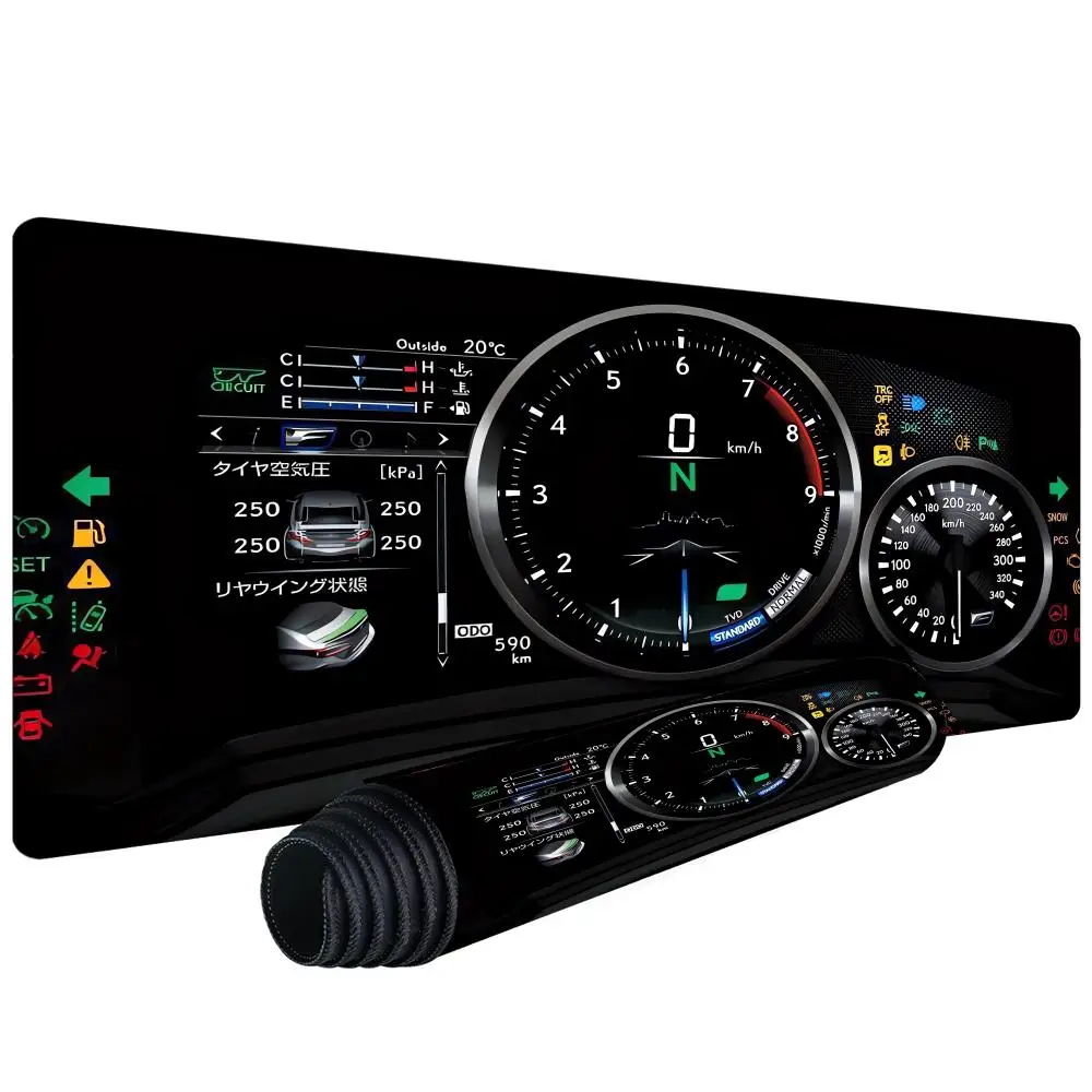 

Точный дизайн автомобильного коврика для приборной панели, большой коврик для компьютерного стола, резиновый противоскользящий коврик для игровой клавиатуры и мыши 900x400