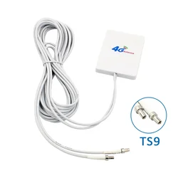 LTE Antenna 3M Cable 3G 4G TS9 CRC9 Connector External Antenna For Huawei ZTE 3G 4G LTE Router Modem Aerial