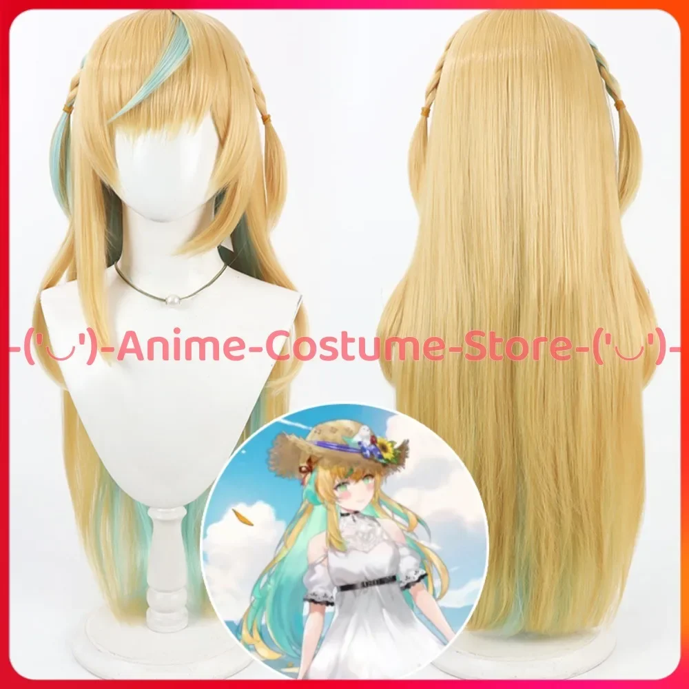 Virtual VTuber Tachitsute Toto Cosplay Wig Anime Game Character Wigs Halloween Carnival Party Costume Prop Synthetic Hair