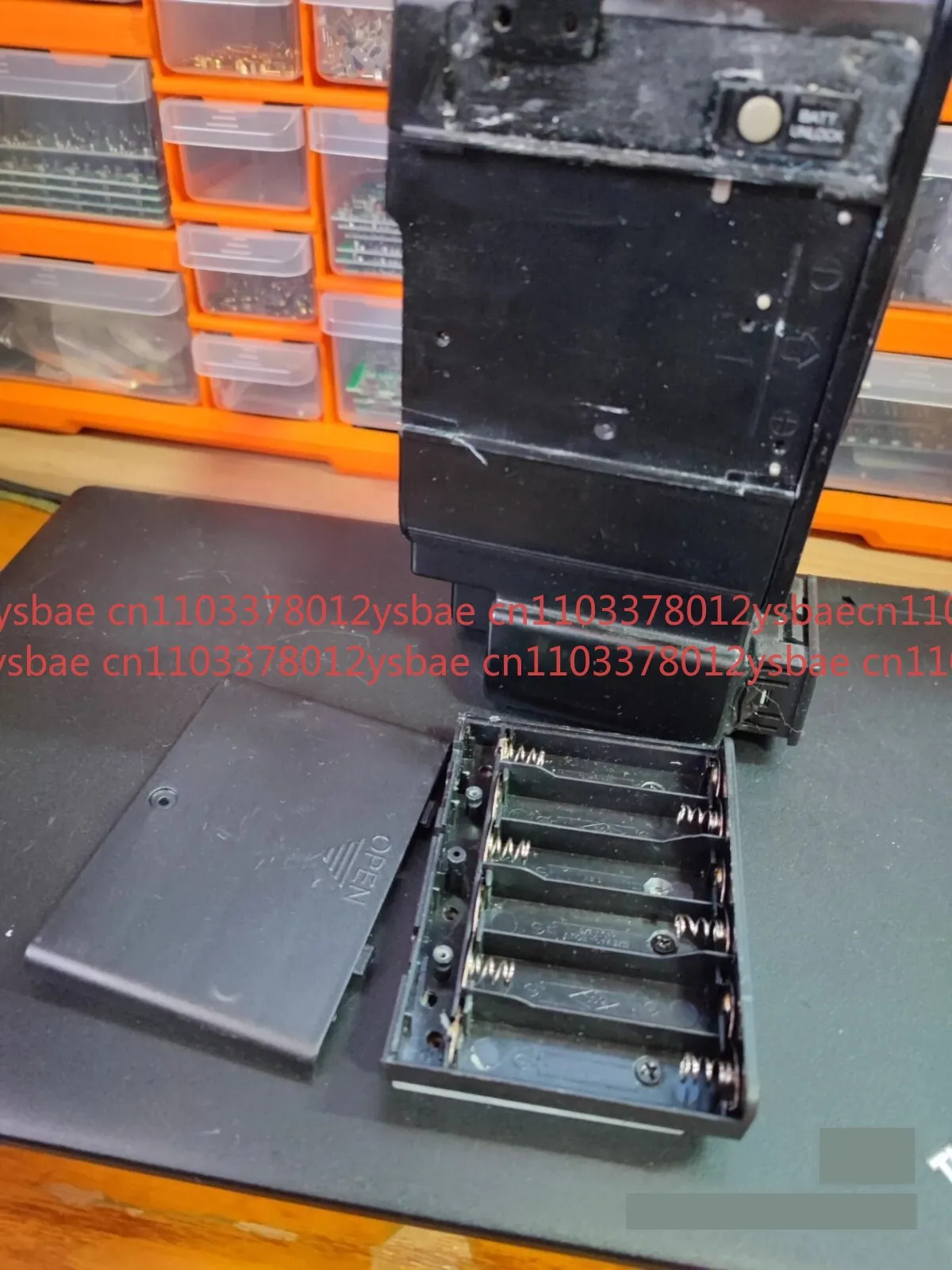 3D AA Battery Case Attachment For Fujifilm Fuji GX680 I/II/III