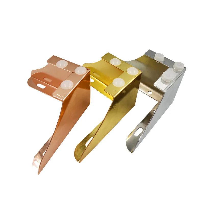 

4PCS Light Luxury Furniture Cabinet Hardware Legs TV Cabinet Chair Support Legs Coffee Table Sofa Legs Sofa Accessories