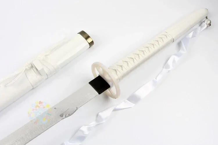 Sode No Shirayuki Sword  Rukia Kuchiki White Katana Sword Props for Chrismas New Year Party