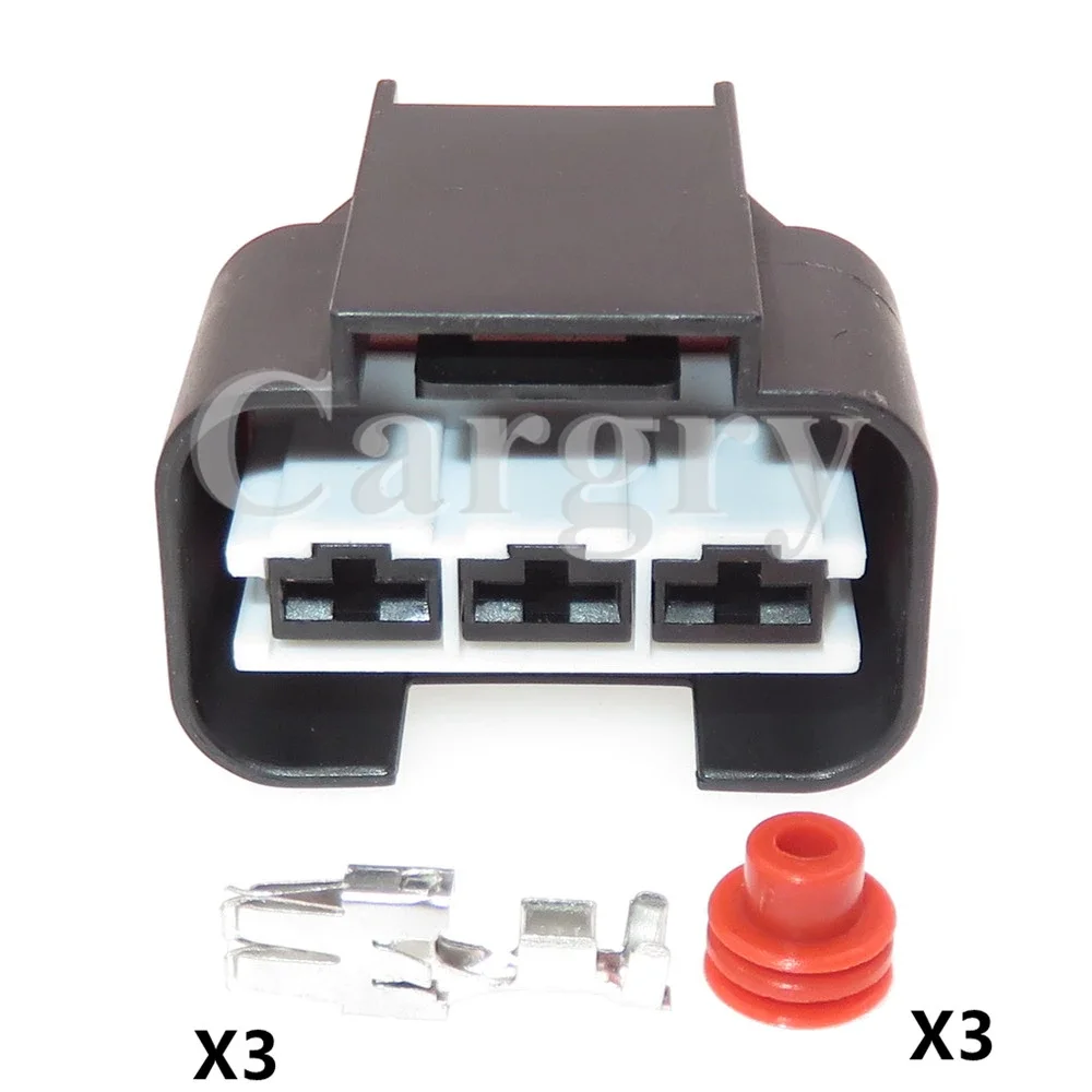 1 Set 3P AC Assembly Car Modification Socket Accessories 1743271-2 Automotive Electronic Fan Electric Cable Connector