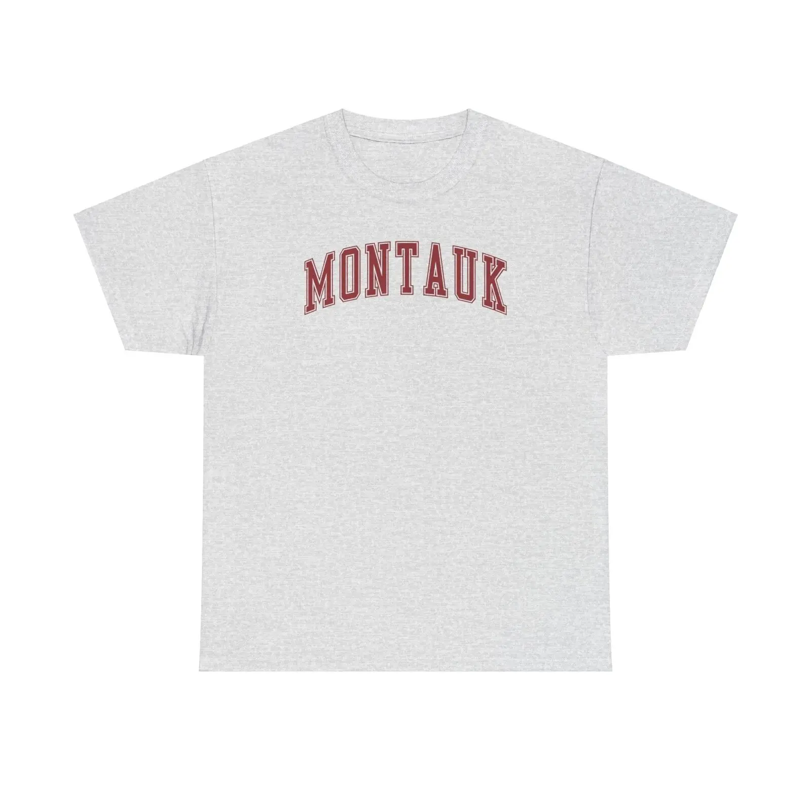 Montauk Shirt Gifts Tshirt Tee Crew Neck Short Sleeve