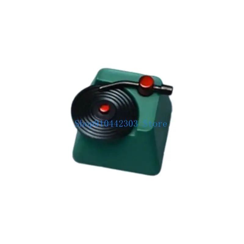 L4MD Aangepaste ESC Keycap Vinyls Record roestvrijstalen keycap voor mechanische toetsenborden