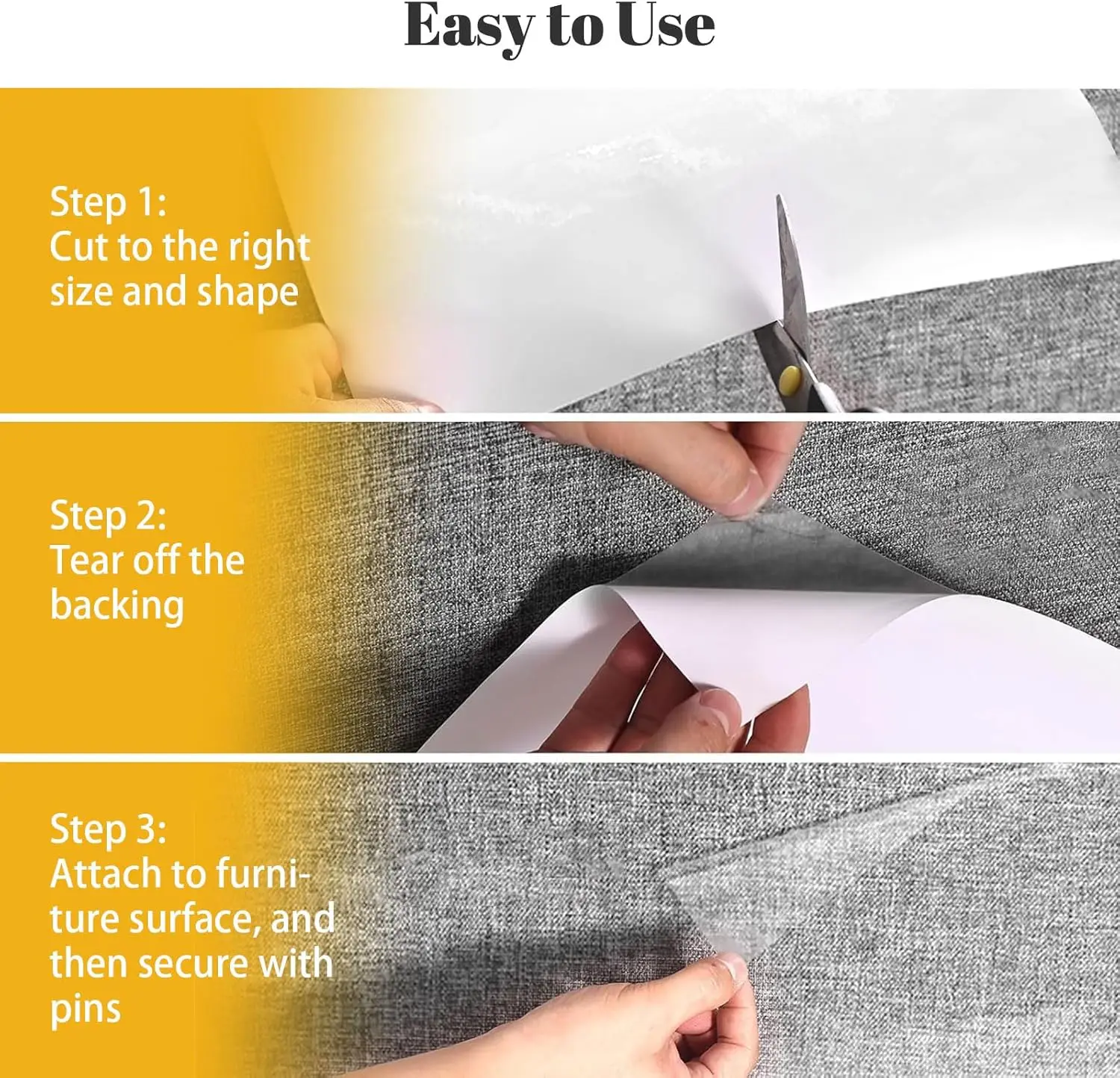 Generic القط خدش حامي الأثاث سميكة الفينيل الأريكة حامي واضح ذاتية اللصق القط الشريط لجدران باب أريكة الأثاث