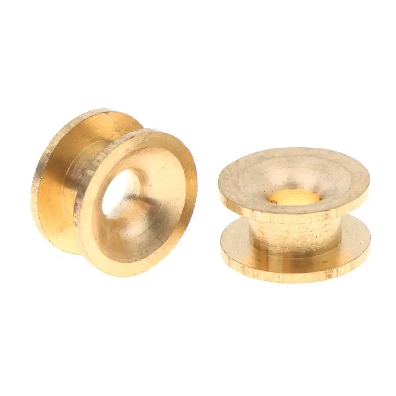 2Pcs Long Service Life Brass Trimmer Head Eyelets Universal Strimmer Line Retainer Replacement for Garden Grass Trimmers