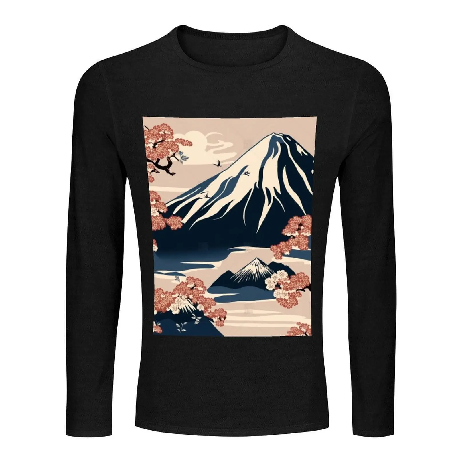 Fugisan - Modern Tribal Long T-Shirt customized t shirts cute clothes quick-drying t-shirt T-shirt men