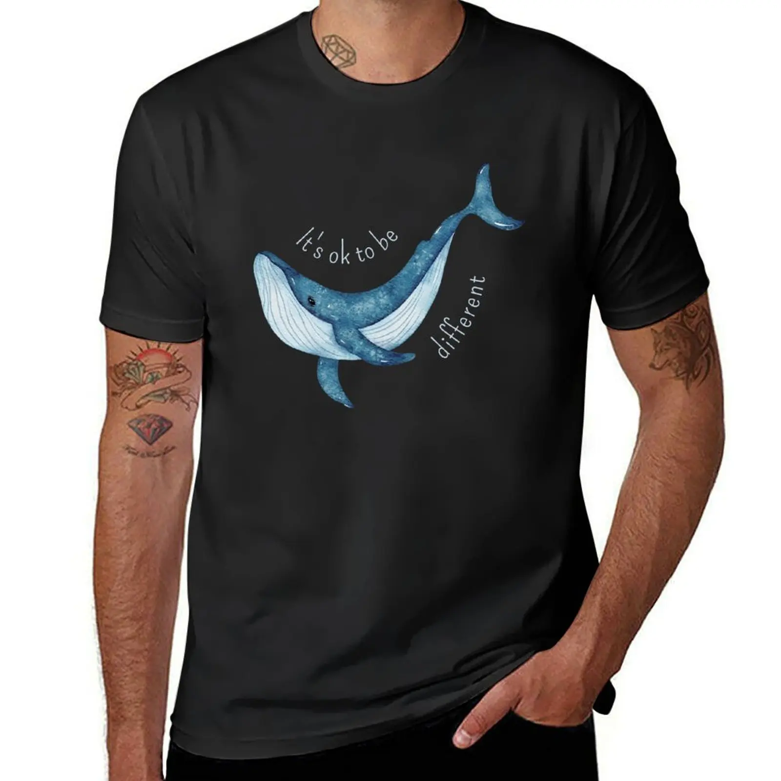 

Extraordinary attorney Woo Whale T-Shirt anime clothes anime Short sleeve tee vintage clothes mens graphic t-shirts hip hop