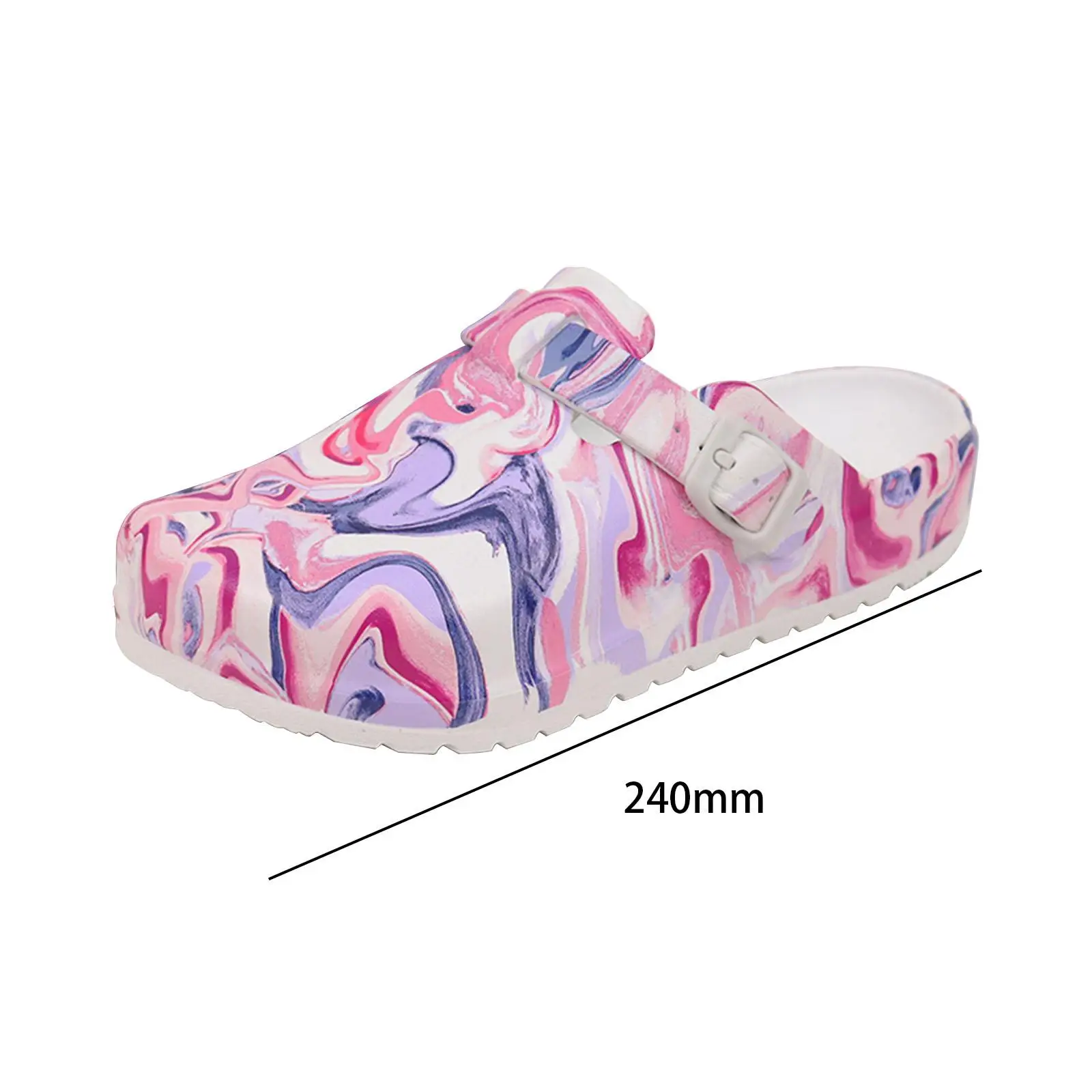 Scarpe da allattamento Creative colorate stampate EVA antiscivolo comode donne uomini zoccoli da infermiera per giardino medico sanitario spiaggia