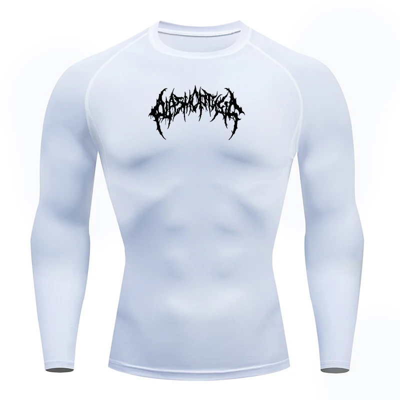 Men Running Compression T-shirt Long sleeves Sport Tees Gym Fitness Sweatshirt Male Jogging Tracksuit Homme Athletic Shirt Tops image 3