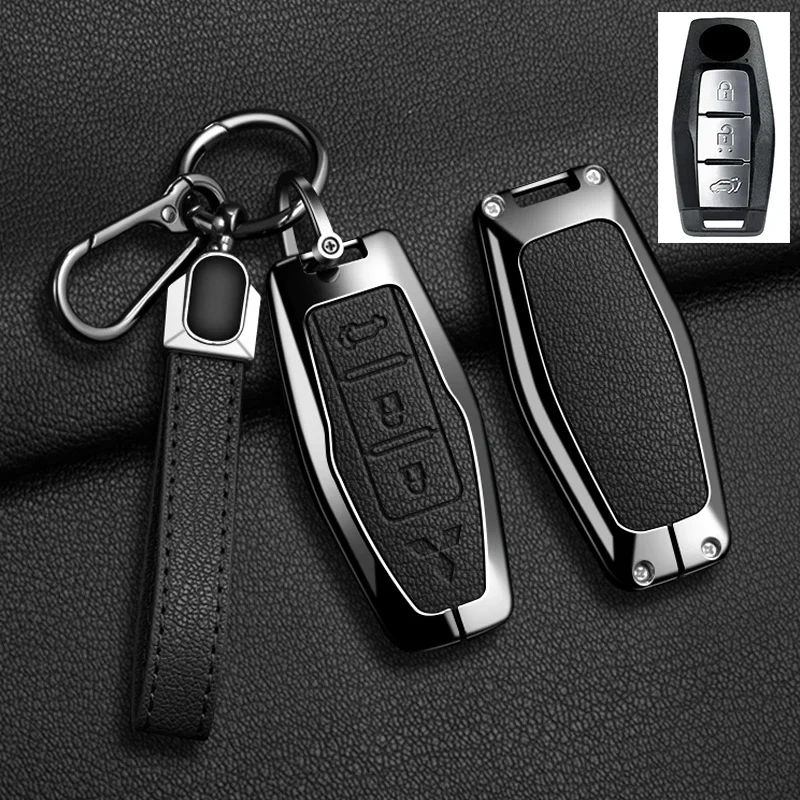 Passend für Mitsubishi Outlander 2023 2024 2025 Auto-Zinklegierungs-Schlüsselgehäuse Hochwertiges Fernbedienungs-Autoschlüssel-Set Zubehör – Detail 19