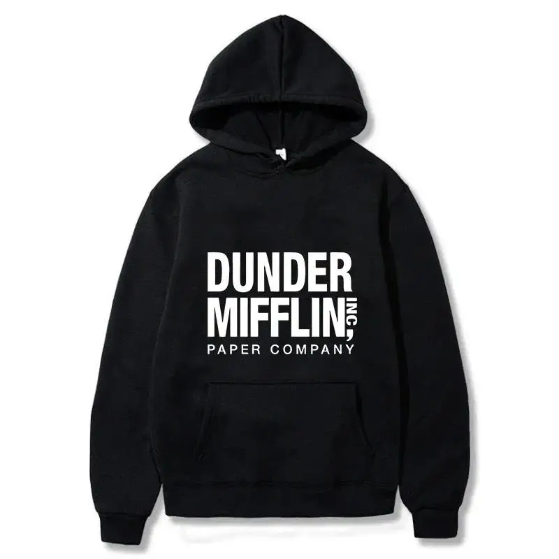 2024 new The Office Dunder Mufflin INC Hoodie Dwight Schrute Sweatshirt Men Women Hoodies Casual Pullover Hooded Sweater