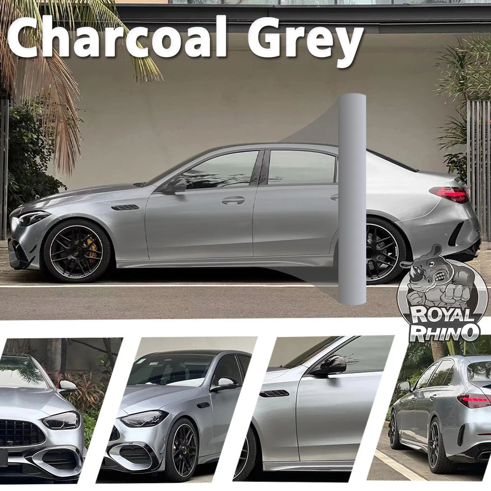 

1.52*18M Liquid Metal Mercury Sliver Grey DlY Accessories Car Body Color Changing Self-Adhesive Films for Mercedes-Benz C-Class