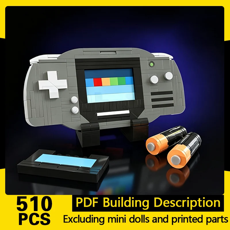Creative Series Model MOC Building Bricks Platinum Game Console Modular Technology Gifts Holiday Assemble Toys Suit Display