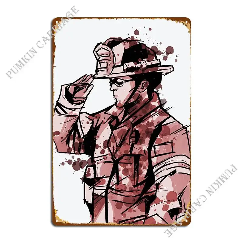 Металлическая вывеска Firefighter Aquarell, настенная табличка, дизайн паба, персонализированный настенный паб, жестяная вывеска, плакат Металлическая вывеска Firefighter Aquarell, настенная табличка, дизайн паба, персонализированный настенный паб, жестяная вывеска, плакат