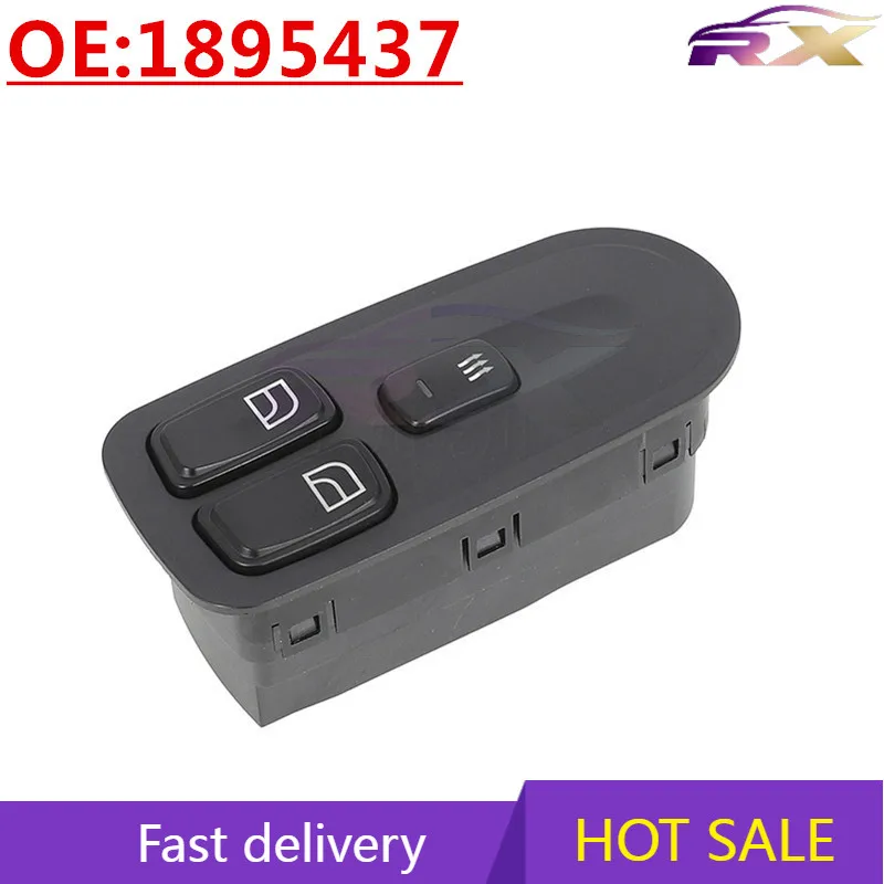 

OEM:1895437 Suitable for DAF Truck Auto Parts Glass Lifter Switch Electric Control Windows Switch