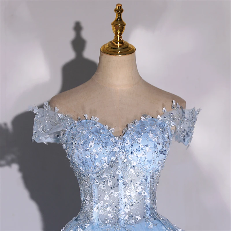 Vestidos de fiesta brillantes, 15 vestidos de quinceañera, vestido de baile elegante con hombros descubiertos, vestido de 15 años, vestido de graduación personalizado