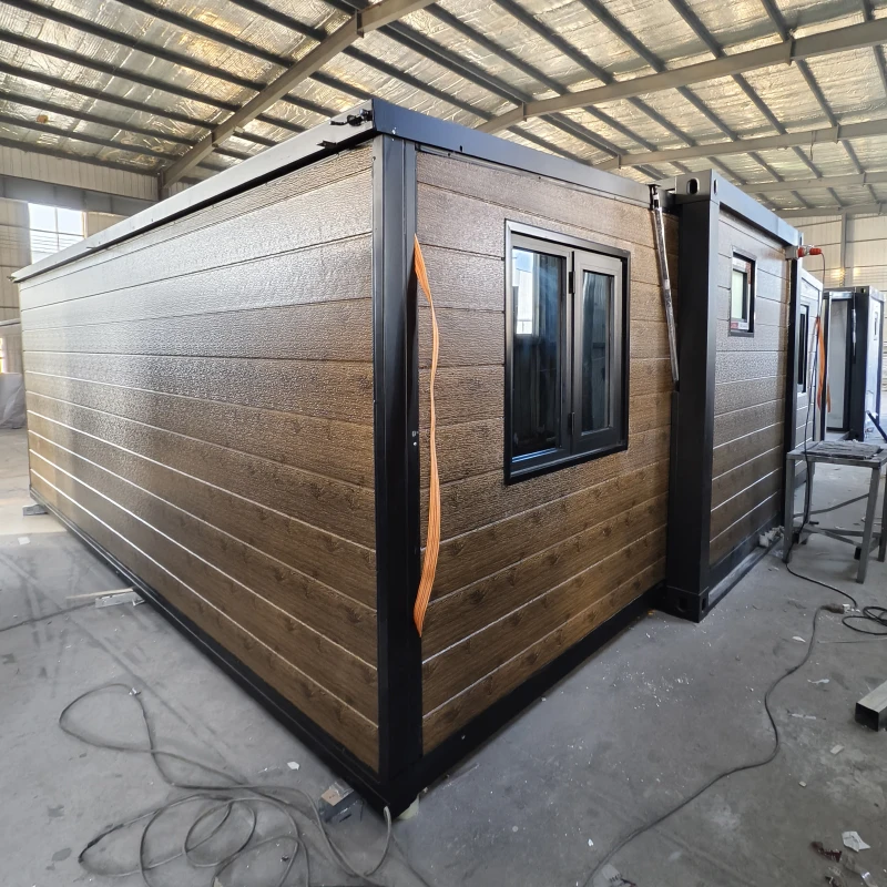 Movable Folding Modular Homes Prefab Cabin  House Containers for Backyard Granny House Setups