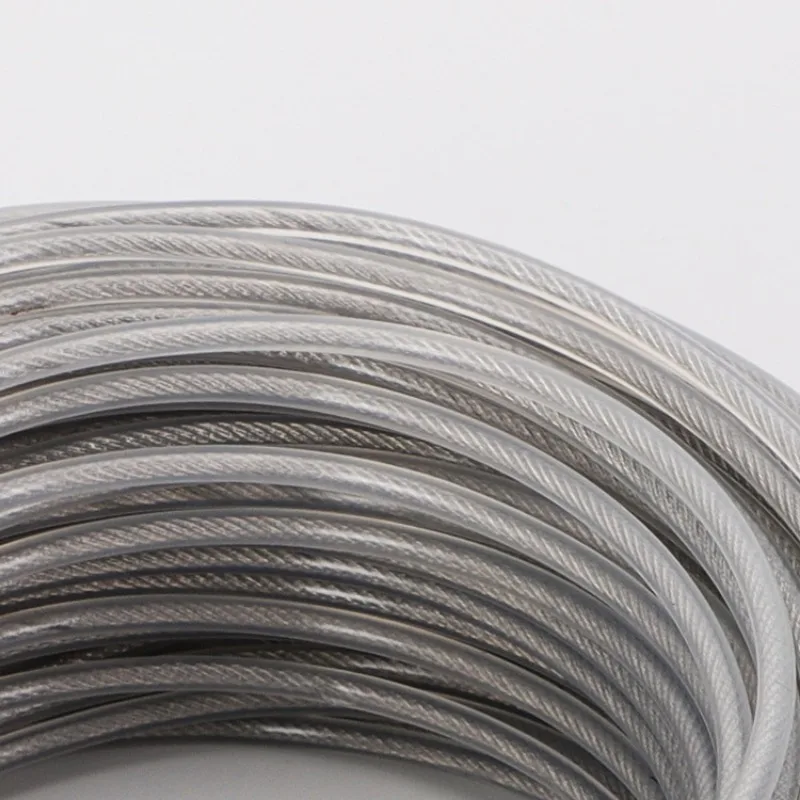 3,0mm x 40M Stahldraht Nylon Rasentrimmer Linie Freischneider Trimmer Seil Rasenmäher Kabel Lange Runde Rolle Gras Ersatzteile