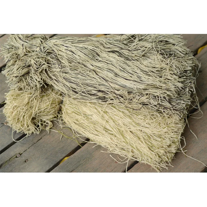 Hilos ghillie tácticos camuflados de yute para reparación DIY - imagen 5