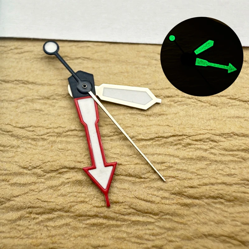 

Mod Watch Hands Green Luminous Hands fit Fits NH35 NH36 4R35 4R36 7S26 Movement SKX007 SRPD 6105 Tuna Can Samurai Watch Hand Kit