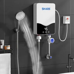 Electric Tankless Water Heater Constant Temperature Instant Hot Water Heater with Digital Display On Demand Hot Water Heater