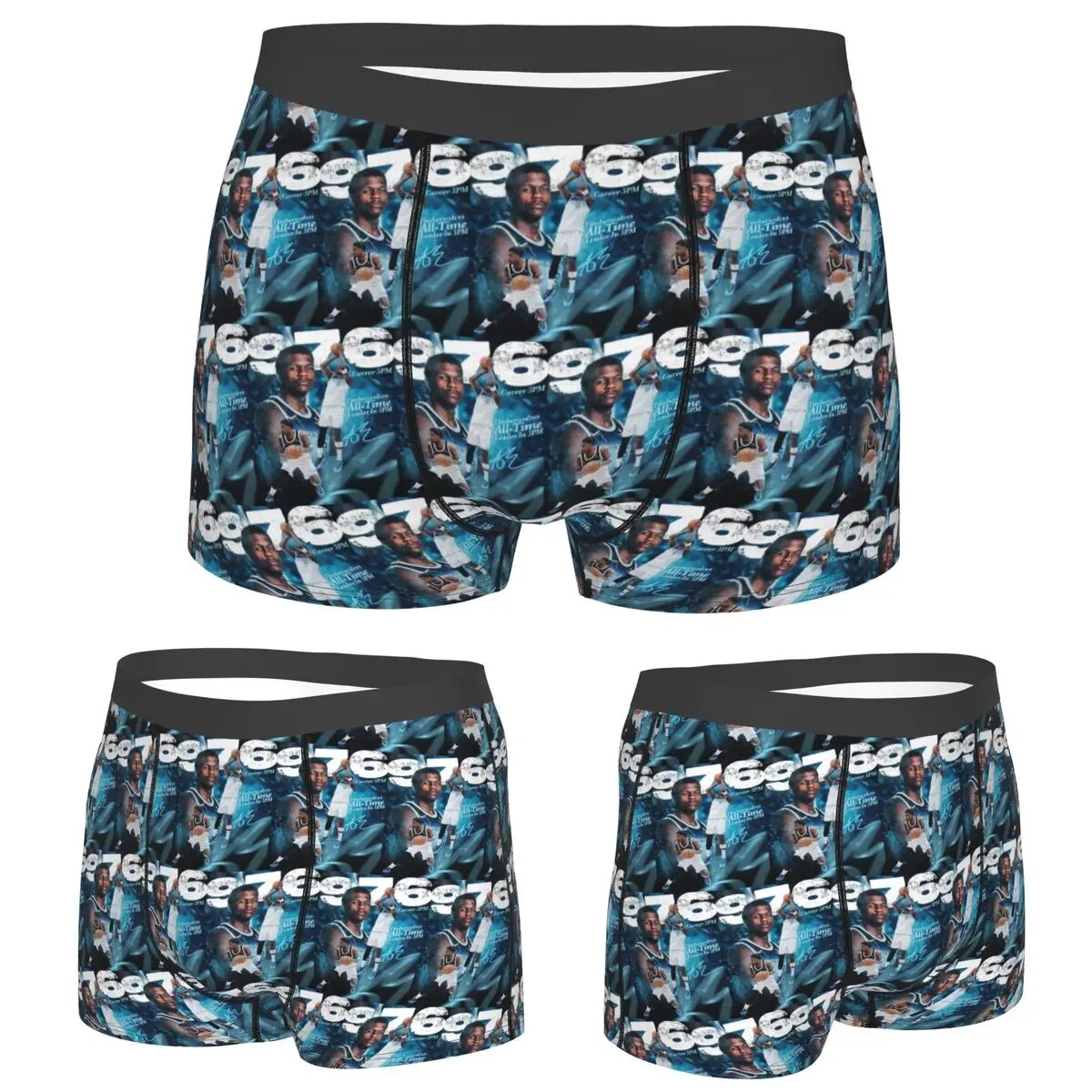 

Boxer Underpants Shorts Minnesota Timberwolves Ant Keeps Breaking Anthony Edwards Panties Men Ventilate Underwear for Homme Man