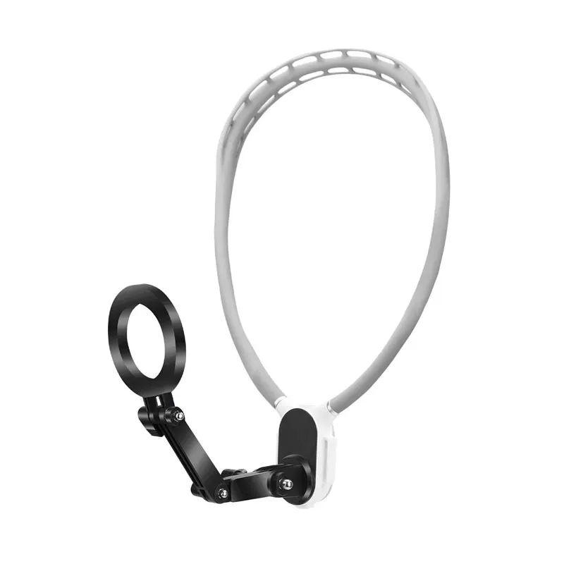 Magnetic Neck Phone Mount Phone Hand Free Neck Phone Holder Action Camera Video Recording Fixed Live Streaming Bracket
