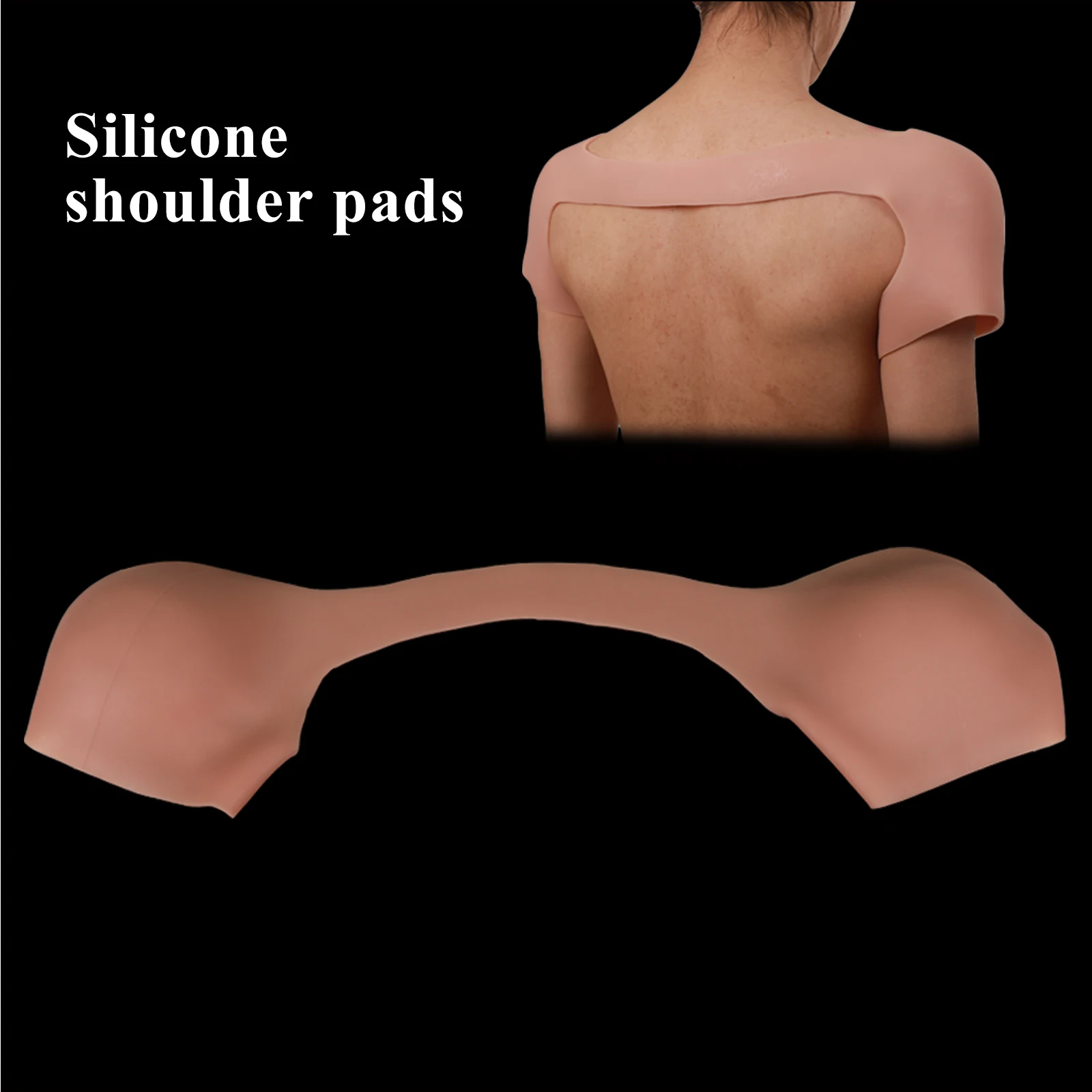 

Drag Queen Slammer Muscle Shoulder Pads Wider Slip Narrow Shoulder Silicone Shoulder Pad Non-Slip 70-100kg Shoulder Available