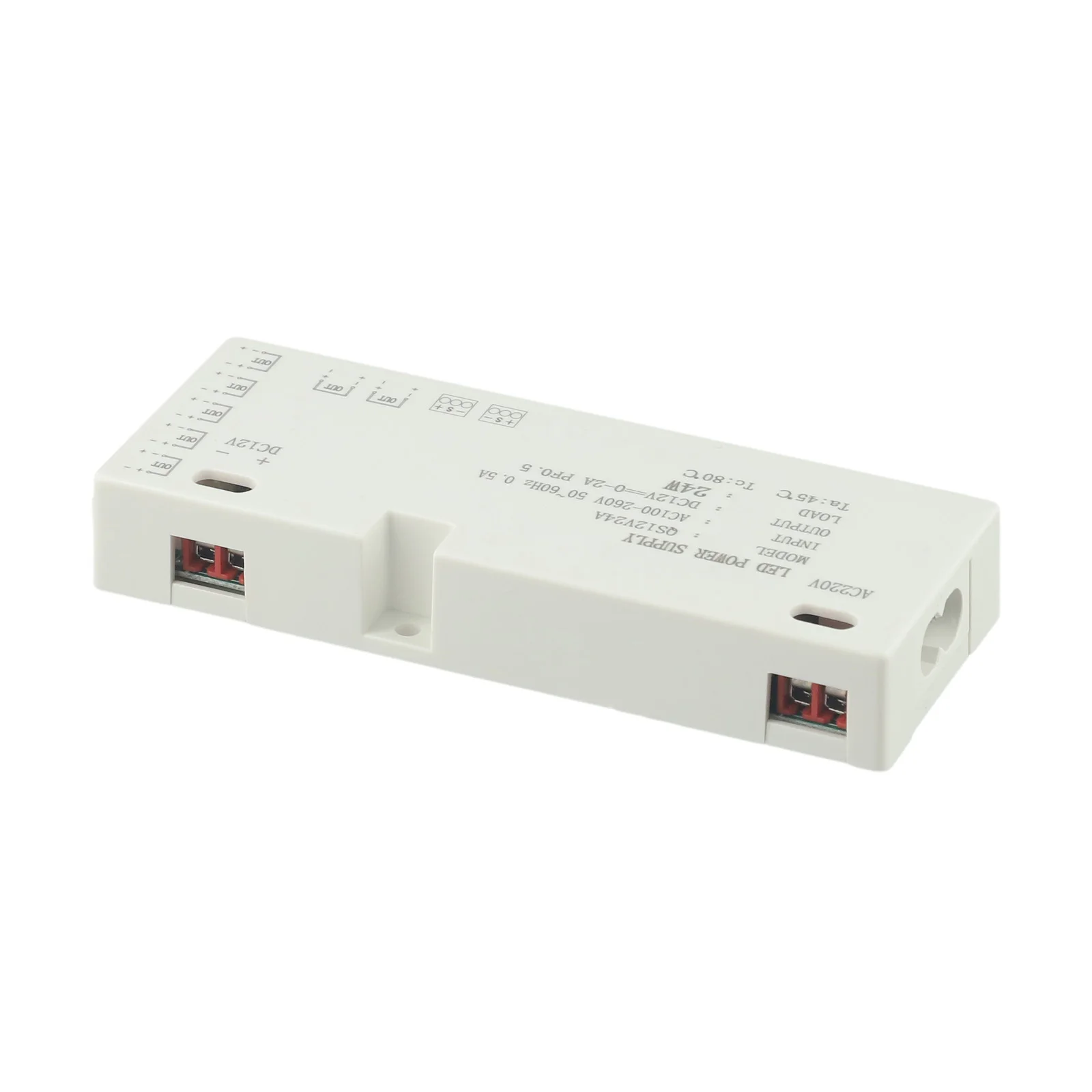 DIY Projects 12V LED Power Supply Easy Installation Overload Protection Overvoltage Protection Removable AC Cord