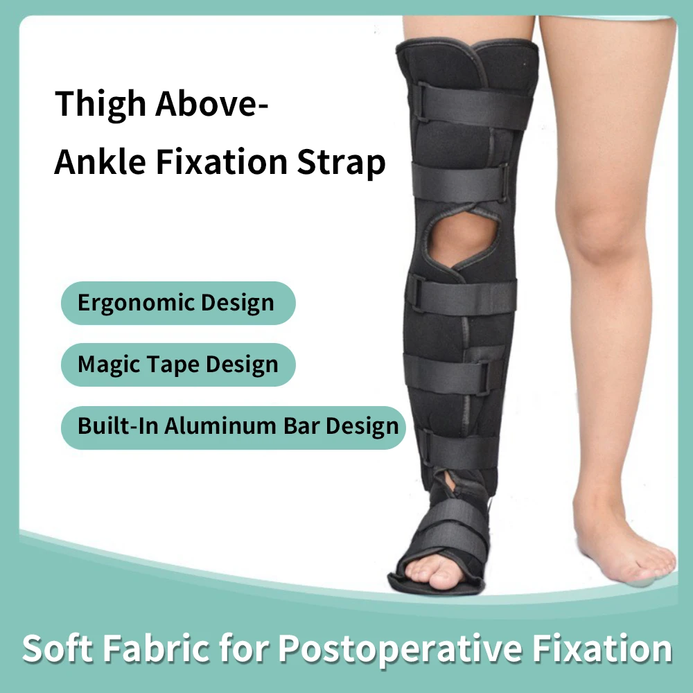 Lower Limb Thigh,tibia and Fibula,foot Drop Splint Joint Support Calf Support Strap Ankle Fracture Dislocation Ligament Fixator
