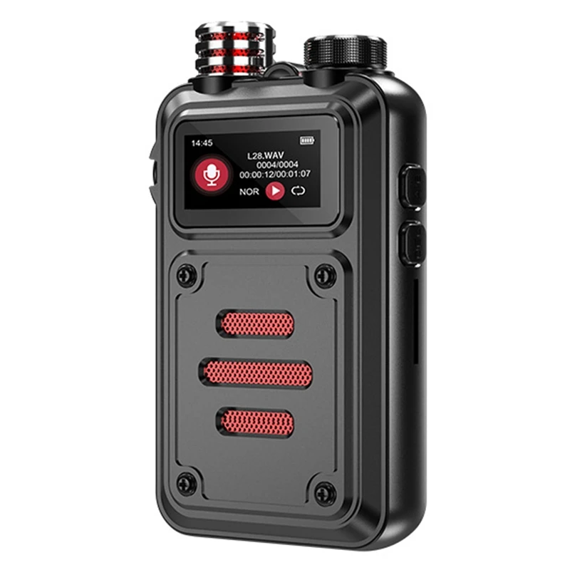 【Superdeals】F33 32GB Professional Mini Digital Voice Recorder Smart Sound Activated Ditach Espia DSP Noise Reduce 3072Kbps MP3