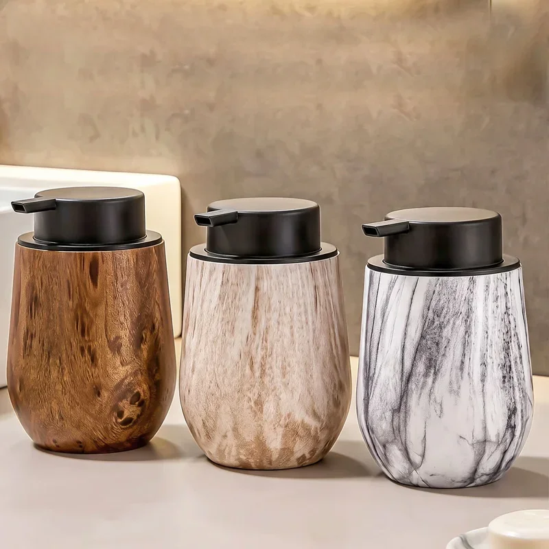 350ml soap dispenser Bottled household bathroom shower gel shampoo press type frother hand soap bottle   bathroom accessories