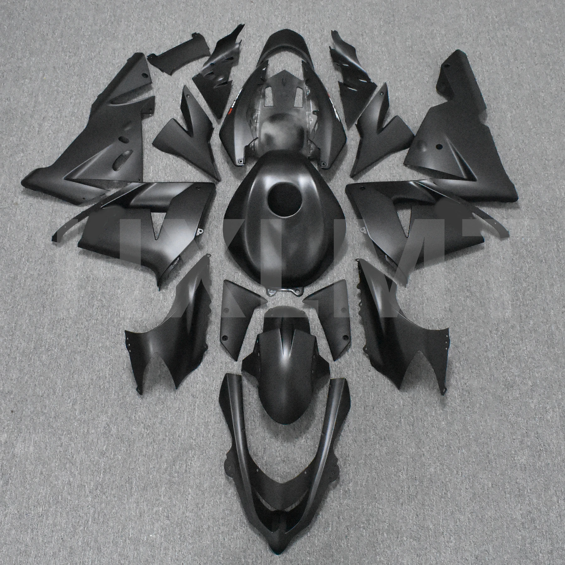 

High Quality Injection Motorcycle Fairing Kit For KAWASAKI Ninja ZX 10R 2004 2005 Fairings Ninja ZX-10R ZX10R 04 05 Bright Black