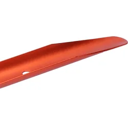 Estacas de tierra de aleación de aluminio para camping en arena color naranja