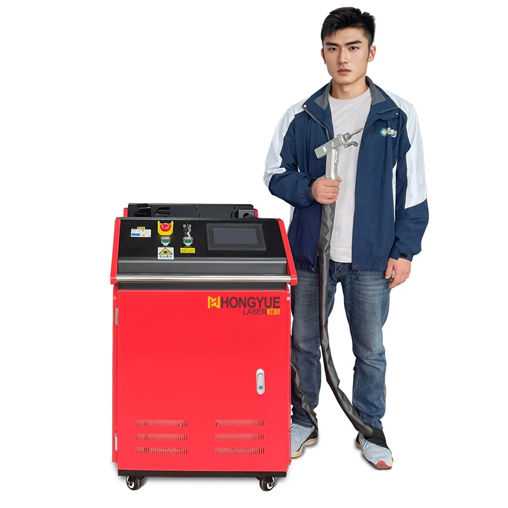 3000w Handheld Fiber Laser Welding Machine and Laser Cleaning and Cutting Machine 4 in 1 Function