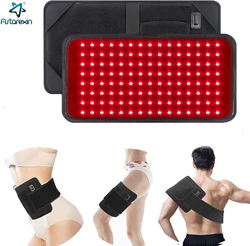 Infrared Red Light Therapy Belt Red Light Therapy Pad Waistbelt 660nm 850nm for Joint Muscle Soreness Pain Relief Health Care
