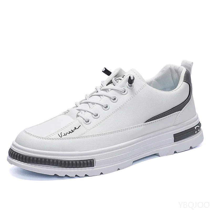 春秋の新作おしゃれ多用途厚底シューズメンズカジュアル快適スニーカー軽量シンプルメンズシューズ